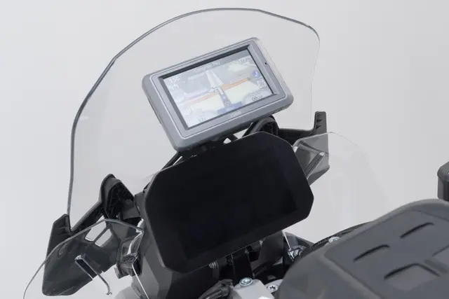SW-Motech GPS mount for cockpit Black. BMW R 1300 GS (23-) / Adventure ( 