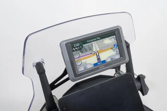 SW-Motech GPS mount for cockpit Black. CFMoto 800MT (21-). 