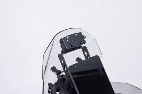 SW-Motech GPS mount for cockpit Black. CFMoto 800MT-X (24-).