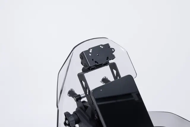 SW-Motech GPS mount for cockpit Black. CFMoto 800MT-X (24-). 