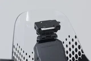 SW-Motech GPS mount for cockpit Black. Ducati DesertX (22-) / Rally (23-