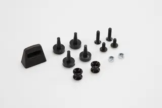 Sw-Motech Adapter kit for ADVENTURE-RACK Black. For Givi/Kappa Monokey.