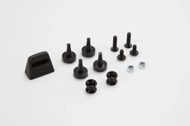 Sw-Motech Adapter kit for ADVENTURE-RACK Black. For Givi/Kappa Monokey. 