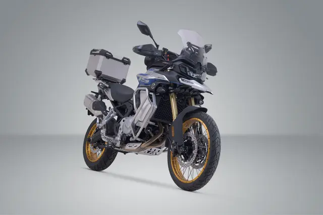 SW-Motech TRAX ADV top case system Silver. Voge DS900X (23-). 