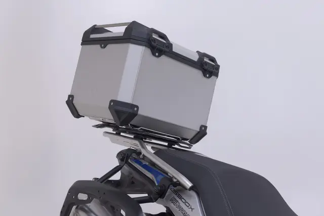 SW-Motech TRAX ADV top case system Silver. Voge DS900X (23-). 