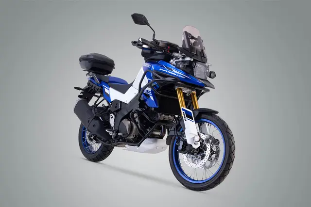 SW-Motech URBAN ABS top case system Black. Suzuki V Strom 650 / 1000 / 1050. 