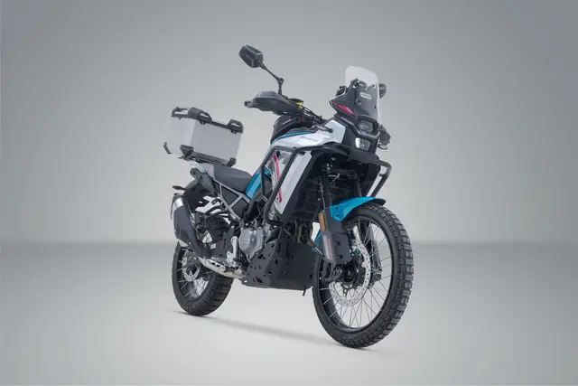 SW-Motech TRAX ADV top case system Silver. CFMoto 450MT (23-) / 800 MT-X (2 