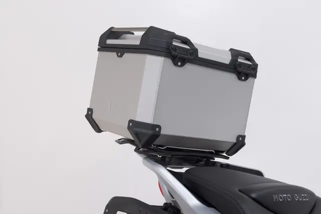 SW-Motech Adventure set TRAX ADV Silver. Moto Guzzi V85 TT (24-). 