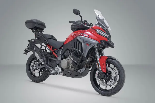 SW-Motech URBAN ABS topcase system Black. Ducati Multistrada V4 models (20- 