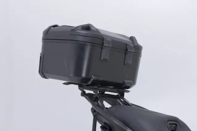 SW-Motech Adventure set DUSC with top ca Black. Ducati Multistrada V4 (20-). 