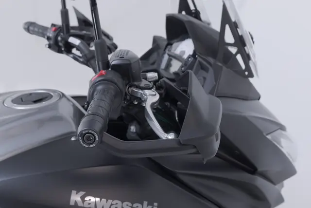 SW-Motech Adventure handguard kit Black. Kawasaki Versys 650 (07-21). 