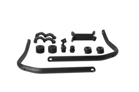 SW-Motech Handguard mounting kit Black. Honda CRF1000L/AS, CRF1100L/AS, X