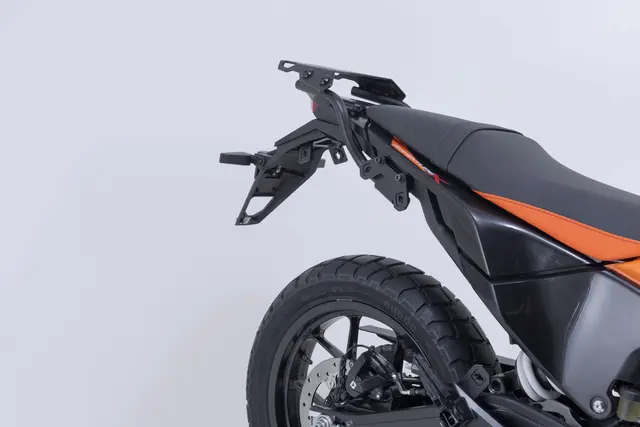 SW-Motech PRO side carrier Black. KTM 125 SMC R, 250 Adv, 390 Adv ( 