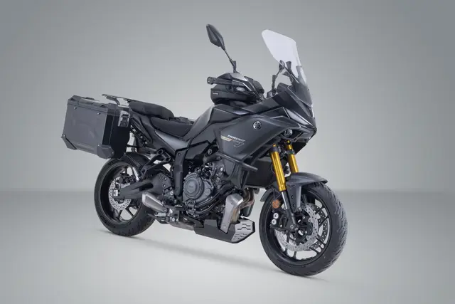 SW-Motech TRAX ADV aluminium case system Black. 37/37 l. Yamaha Tracer 7 / GT (25 
