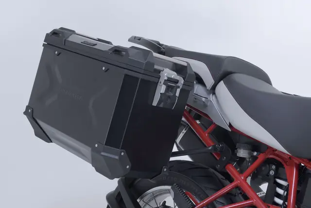 SW-Motech Adventure set TRAX ADV Black. BMW R 1200 GS (04-12). 