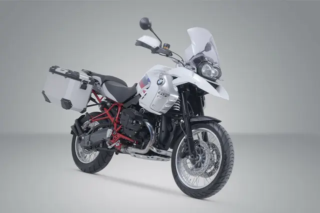 SW-Motech Adventure set TRAX ADV Silver. BMW R 1200 GS (04-12). 