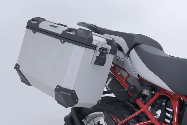 SW-Motech Adventure set TRAX ADV Silver. BMW R 1200 GS (04-12). 