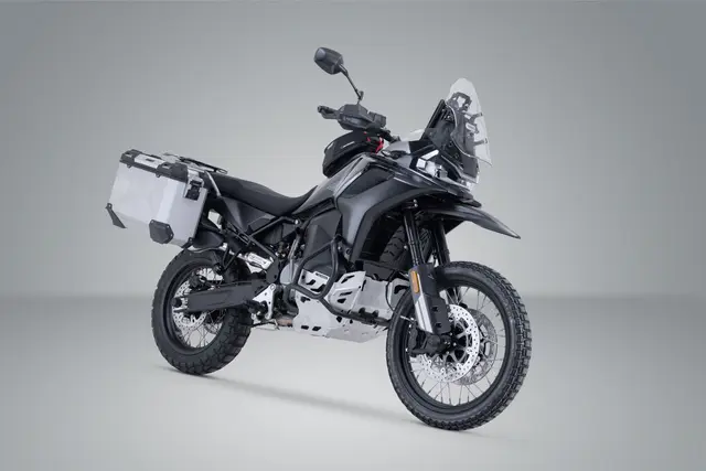 SW-Motech TRAX ADV aluminium case system Silver. 45/37 l. CFMoto 800MT-X (24-). 