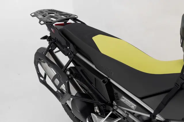 SW-Motech Adventure set TRAX ADV Black. Aprilia Tuareg 660 (21-) / Rally 