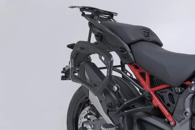 SW-Motech PRO side carrier Black. Ducati Multistrada V4 (20-). 