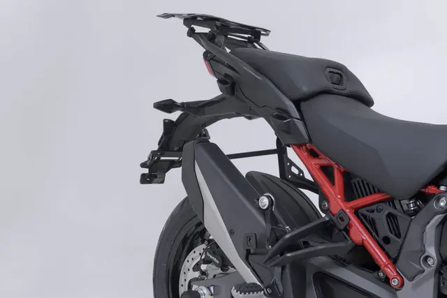 SW-Motech PRO side carrier Black. Ducati Multistrada V4 (20-). 