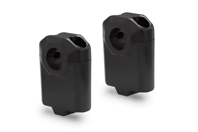 SW-Motech Bar riser for Ø 22 mm handleba H=50 mm. Black. 
