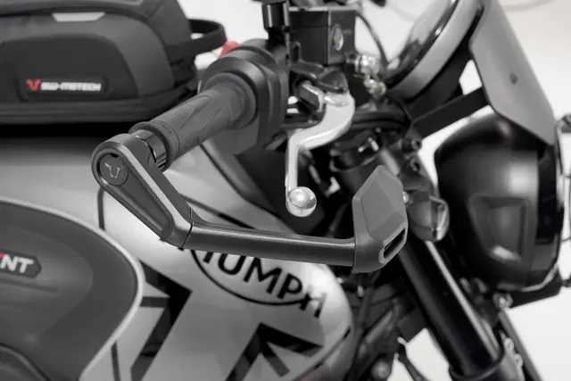 SW-Motech Lever guards with wind protect Black. KTM / Triumph models. 