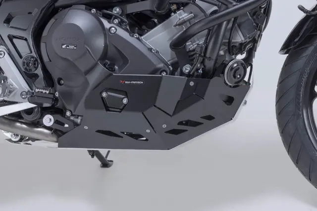 SW-Motech Engine guard Black/Silver. Honda NC700 / NC750 with D 