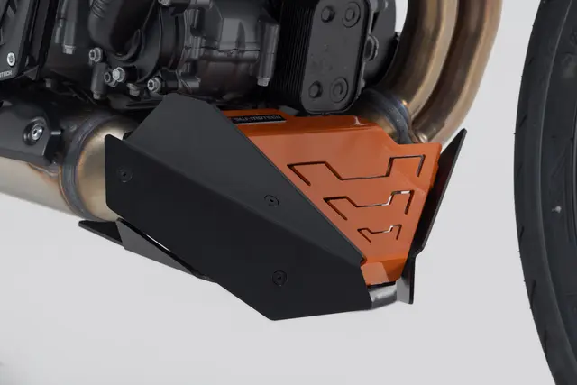 SW-Motech Front spoiler Orange/Black. KTM 990 Duke (23-). 