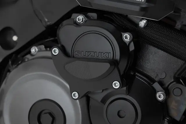 SW-Motech Engine case protector Black. Suzuki GSX-S 1000/GSX-S 950 (21-) 
