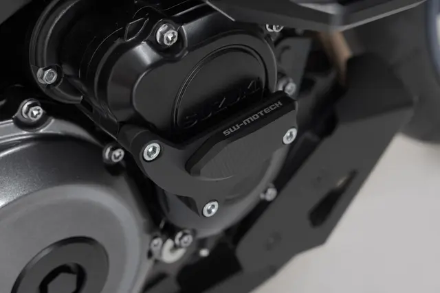 SW-Motech Engine case protector Black. Suzuki GSX-S 1000/GSX-S 950 (21-) 
