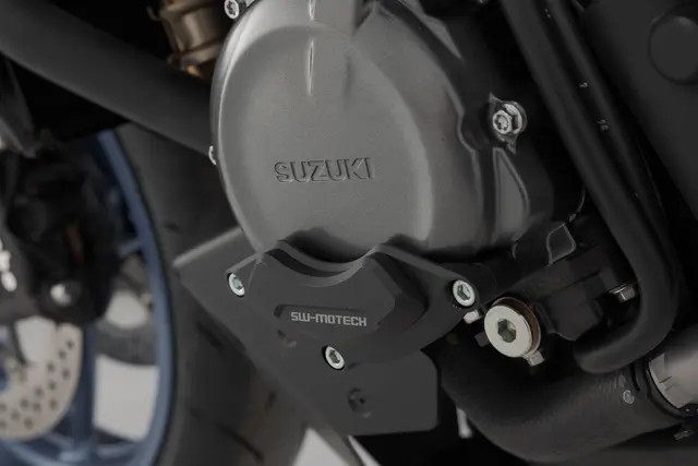 SW-Motech Engine case protector Black. Suzuki GSX-S 1000/GSX-S 950 (21-) 
