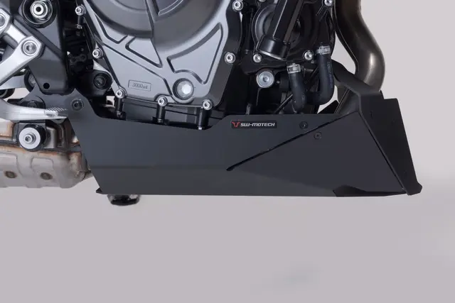 SW-Motech Front spoiler Black/Silver. Suzuki GSX-8S (22-)/GSX-8T 