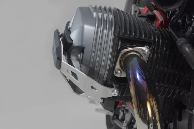 SW-Motech Cylinder guards Silver. BMW R nineT models, R 12 models. 