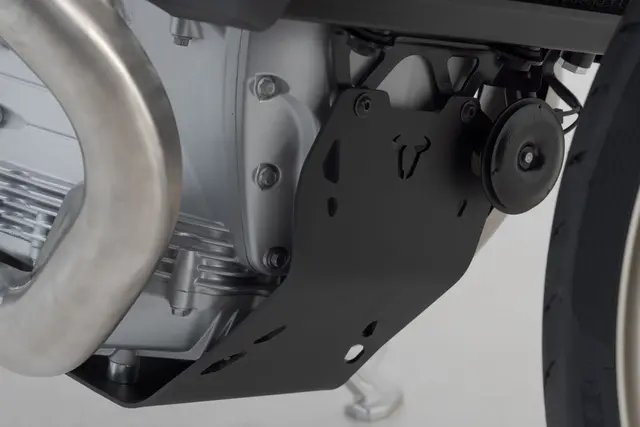 SW-Motech Engine guard Black. Moto Guzzi V100 Mandello/S. 