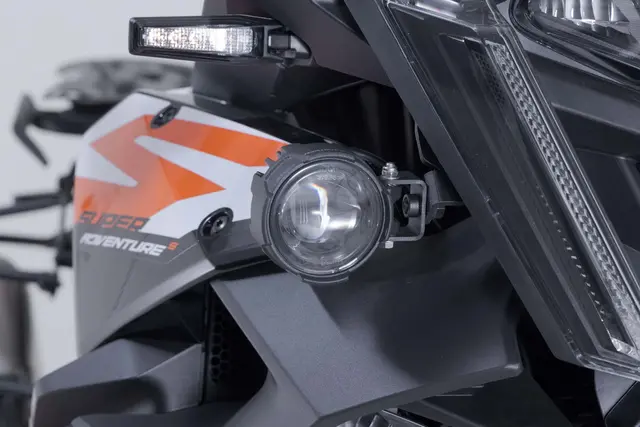 SW-Motech Light mounts Black. KTM 1390 Super Adventure S / EVO 