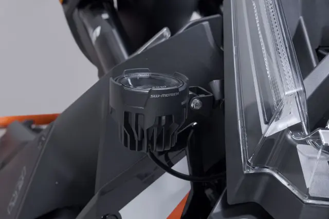 SW-Motech Light mounts Black. KTM 1390 Super Adventure S / EVO 