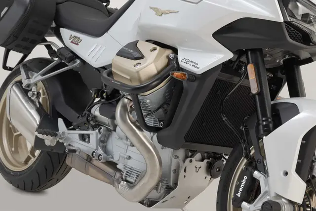 SW-Motech Crash bar Black. Moto Guzzi V100 Mandello/S, Stelv 