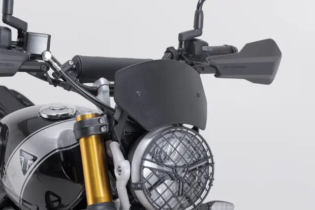 SW-Motech Windscreen Black. Triumph Scrambler 400 X (23-). 