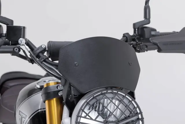 SW-Motech Windscreen Black. Triumph Scrambler 400 X (23-). 