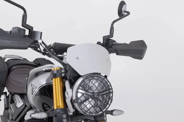 SW-Motech Windscreen Silver. Triumph Scrambler 400 X (23-). 