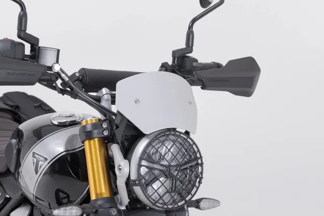 SW-Motech Windscreen Silver. Triumph Scrambler 400 X (23-). 