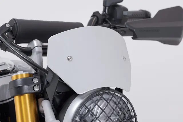 SW-Motech Windscreen Silver. Triumph Scrambler 400 X (23-). 