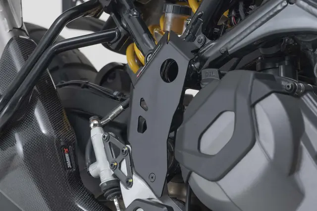 SW-Motech Heel guard Black. Ducati DesertX (22-) / Rally (23- 