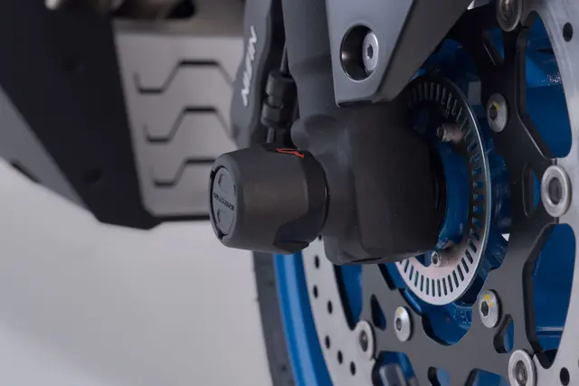 SW-Motech Slider set for front axle Black. Suzuki GSX-8S/8R (22-), V-Strom 8 