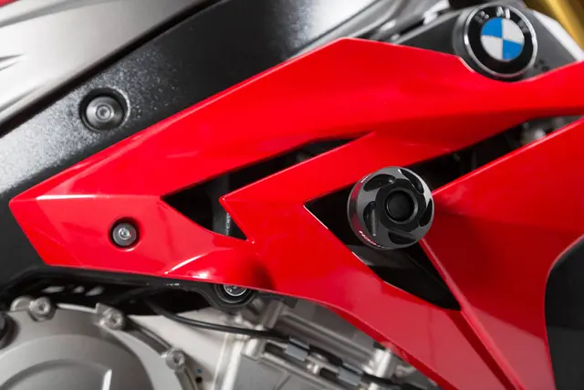 SW-Motech Frame slider kit Black. BMW S 1000 R (13-16). 