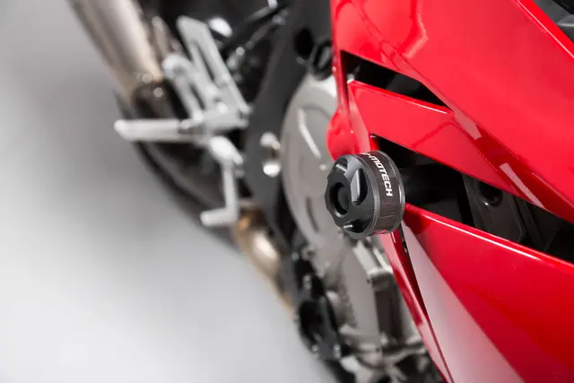 SW-Motech Frame slider kit Black. BMW S 1000 R (13-16). 