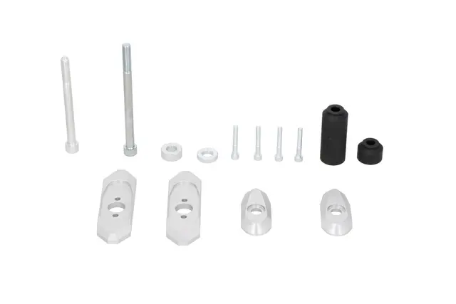 SW-Motech Crash pad holder Silver. Kawasaki Ninja ZX4-RR (23-). 