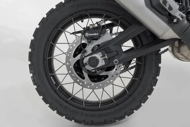 SW-Motech Slider set for rear axle Black. Ducati models (14-). 