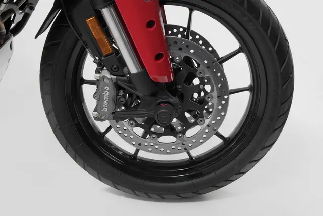 SW-Motech Slider set for front axle Black. Ducati Multistrada V4 / Hypermota 